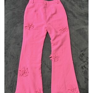 TwoTwinStyle Hot Pink Flair Bottoms Pants – Large (fits like Medium)